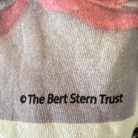 NWOT L'Agence Bert Stern Marilyn Monroe Last Sitting Cory Scoop Neck SS Tee XS - Picture 3 of 5